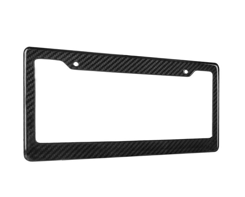 Car license plate frame cover rear carbon fiber wide roof suitable for Toyota