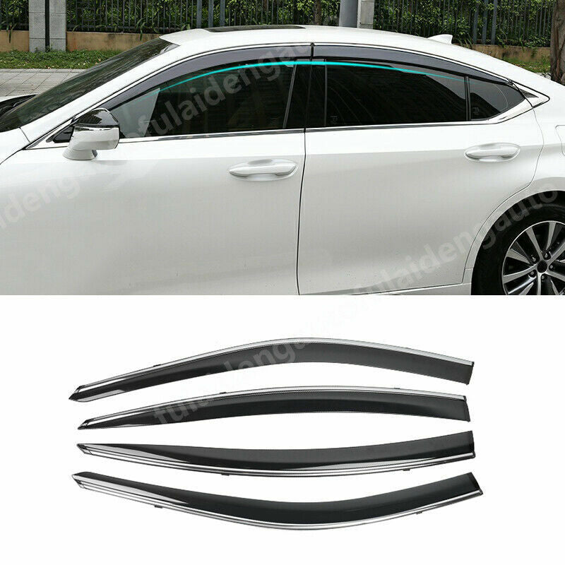 for Lexus ES350/300h/250 19-22 Window Sun Vent Visor Rain Guards Sun/rain Shield