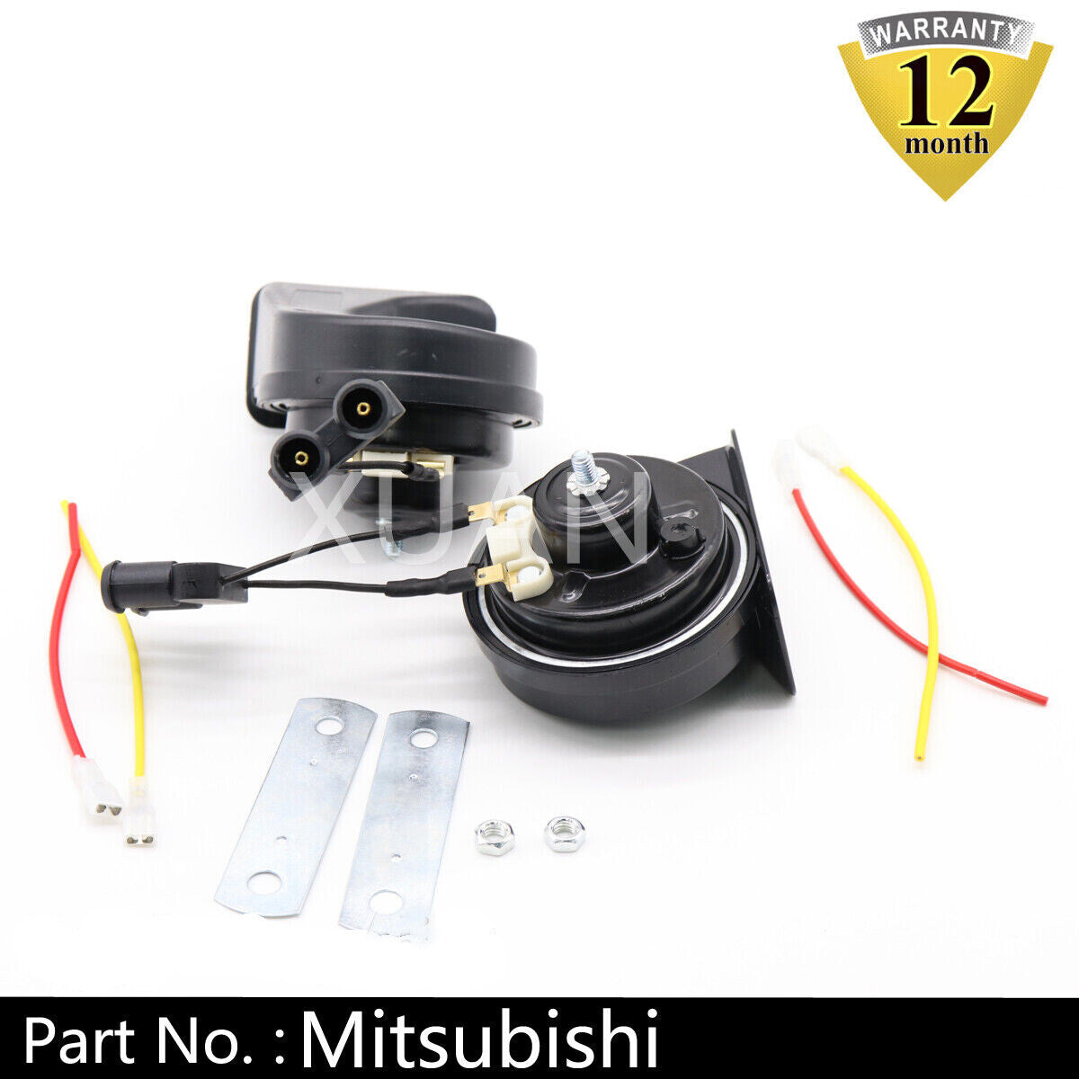 Car horn snail type suitable for Mitsubishi 12V Loudness 110-129db Long Life High Klaxon
