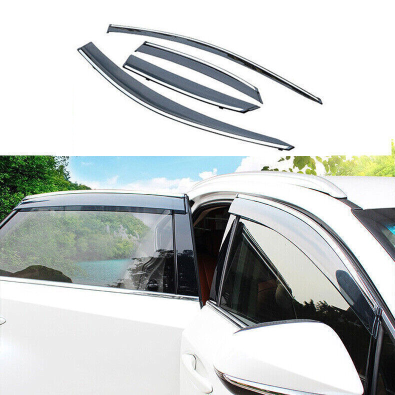 for Lexus NX200t 300h 2015-21 Window Wind Visors Sun Rain Guard Vent Deflectors