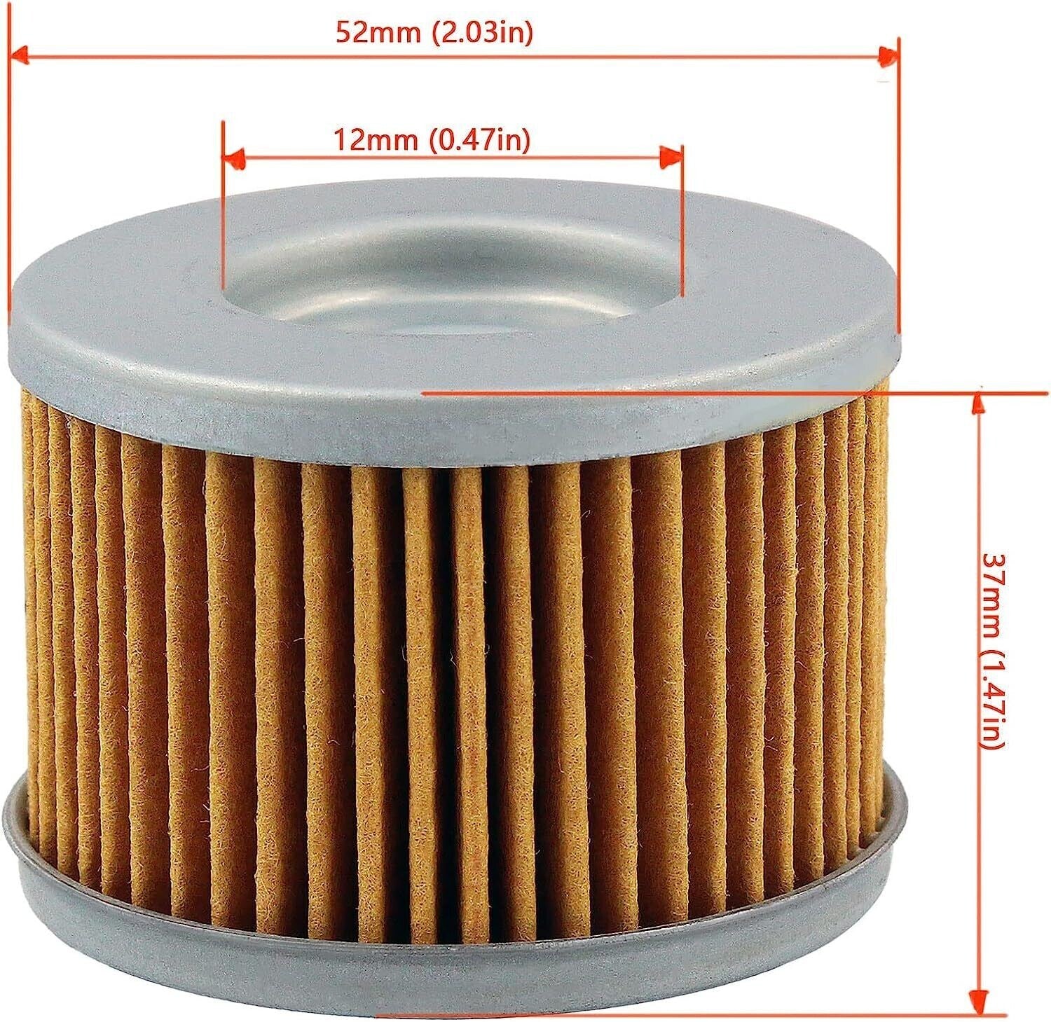 3xOil Filter for Honda TRX250 TRX300EX TRX350 TRX650FA TRX650FGA TRX680FGA CM450