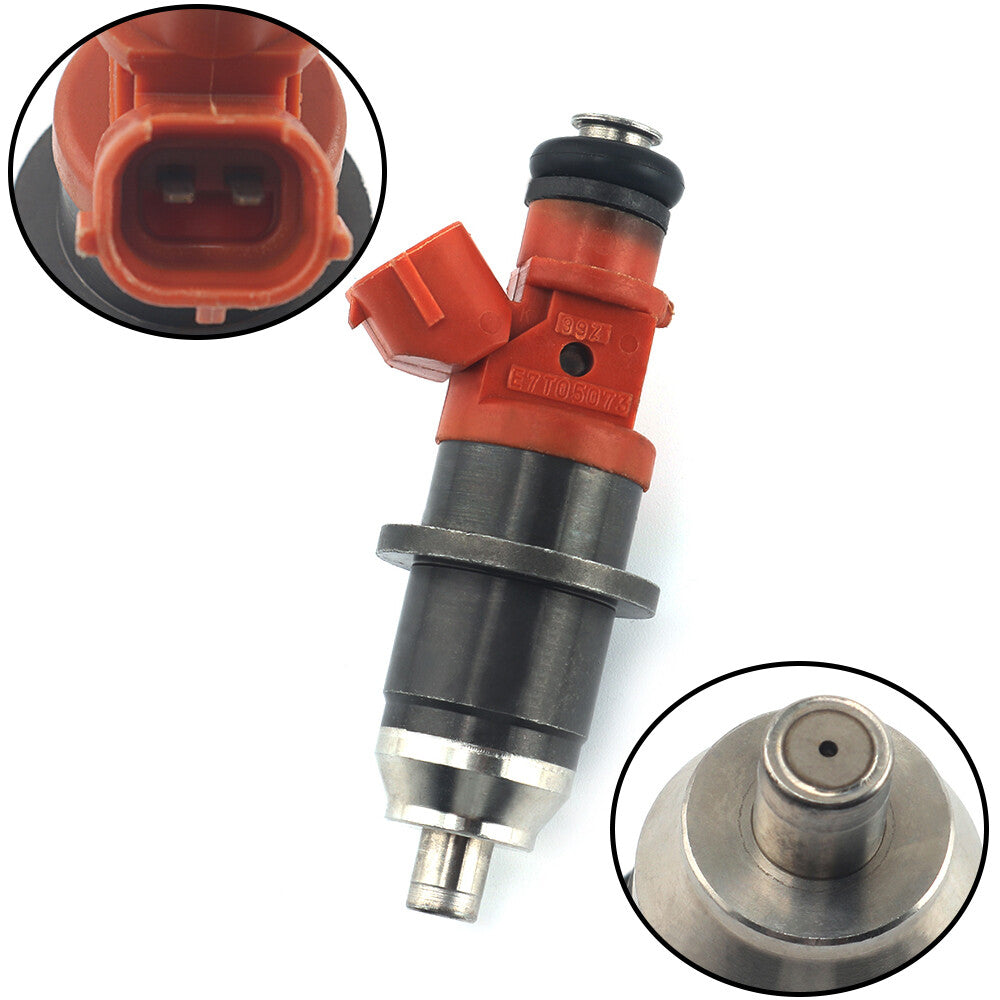6 fuel injectors for Yamaha HPDI 150-200 outboard motor, HP 68F-13761-00-00, E7T25071