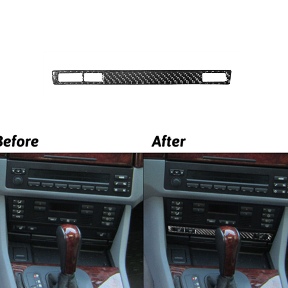 Carbon Fiber Interior for Seat Heated Button Cover Trim for BMW M5 E39 1998-2003