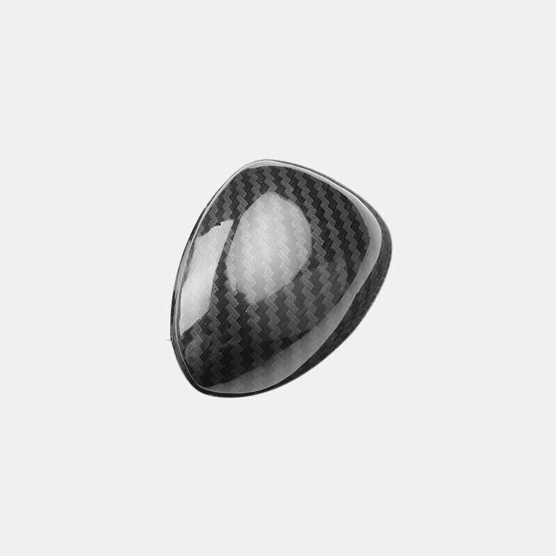 Fit for Cadillac ATS 2013-2019 carbon fiber look car gear shift knob cover trim