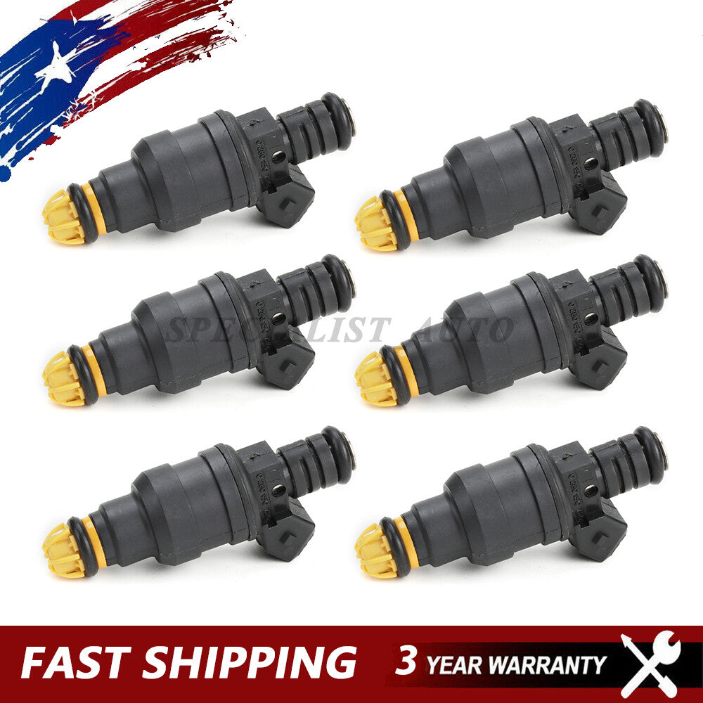 6Pcs Fuel Injectors 0280150790 for Ford Falcon EA EB ED EF EL incl XR6 4.0L