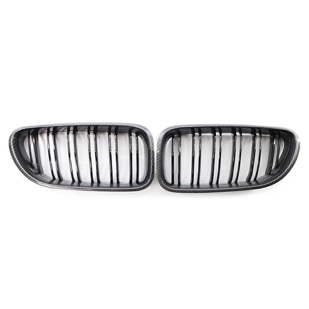 Front Kidney Grille Grill Cover Left Right for BMW M6 F06 F12 F13 2012-2017 Pair