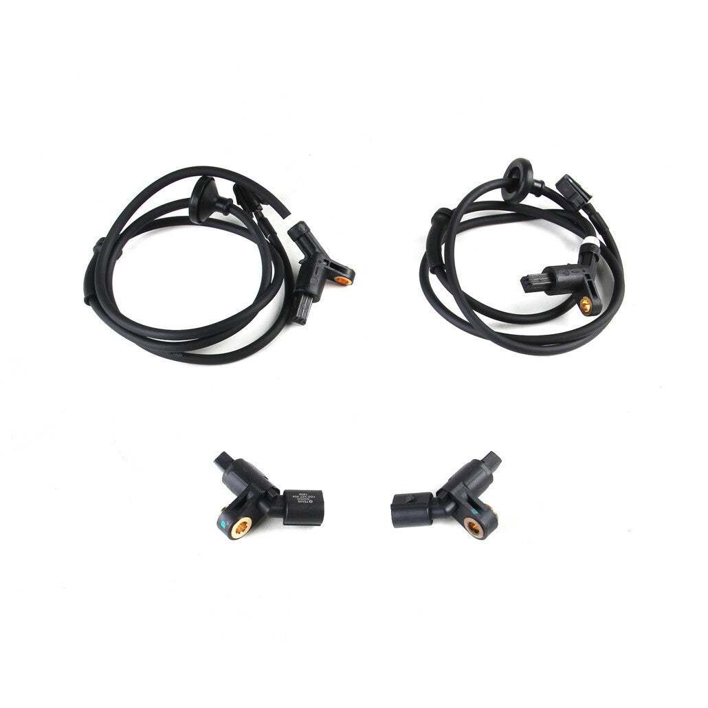 pair of brand-new 4X front and rear ABS brake wheel speed sensors are compatible with for Volkswagen for Golf MK3 Vento Polo.