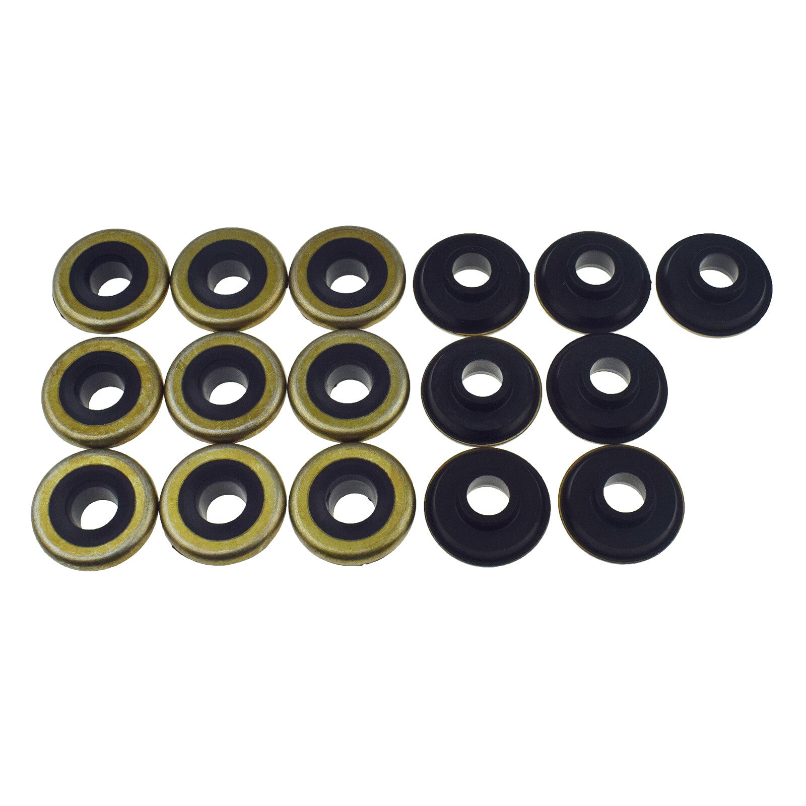 for Subaru Rocker Valve Cover Bolt Seal Grommet Impreza WRX EJ205 EJ207 16Pcs