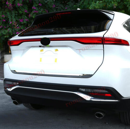 for Toyota Venza 2021-2023 Chrome Car Rear Door Trunk Lid Molding Strip Trim ABS