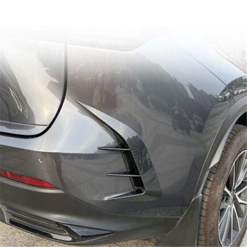 for Lexus NX250 350 450h 2022-24 Carbon Fiber Rear Air Vent Outlet Spoiler Trim