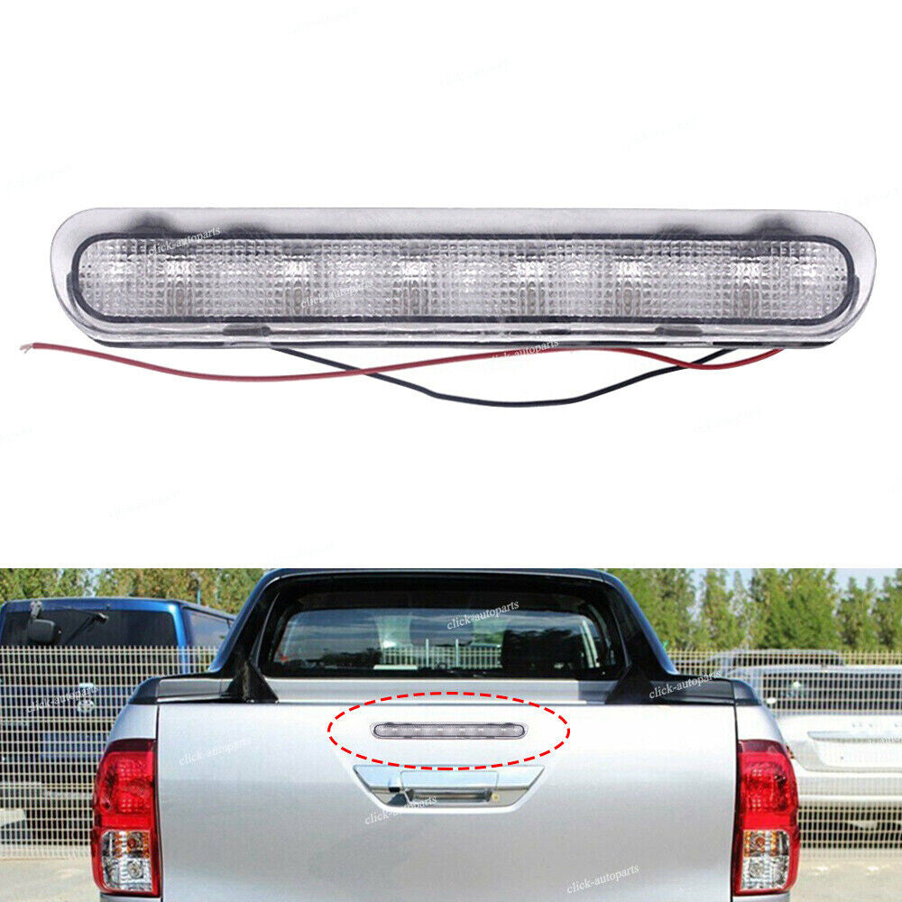 For 05-14 Hilux Vigo SR5 MK6 LED Tailgate 3rd High Mount Brake Light Lamp White