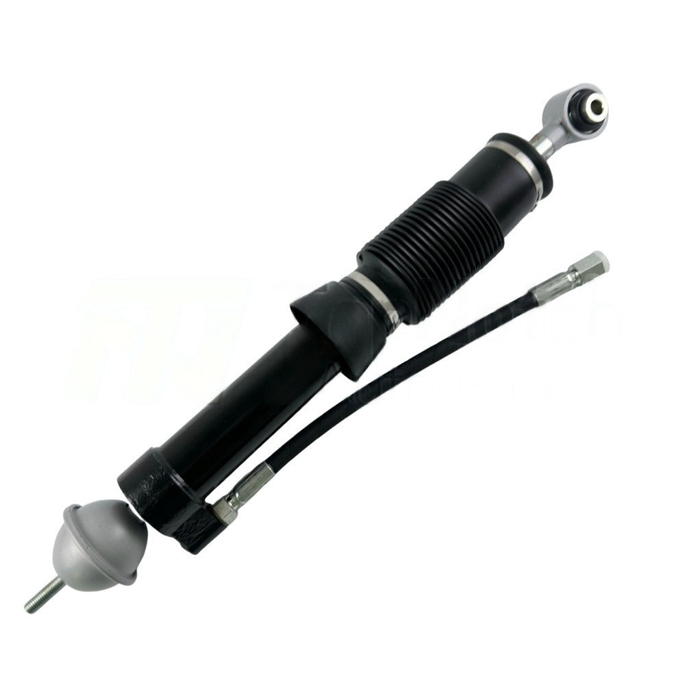 A pair of rear shock absorber struts (ADS) suitable for Mercedes S211, E350, E500, E55, E63 (2004-2009).