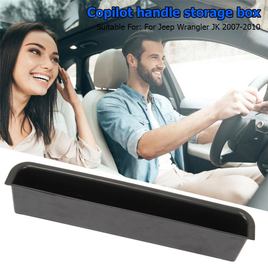 Car Grab Tray Passenger Storage Tray Organizer Box for Jeep for Wrangler 2007-2010