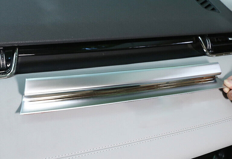 for Range Rover Evoque 2020-25 ABS Silver Middle Console Dashboard Panel Trim 1X
