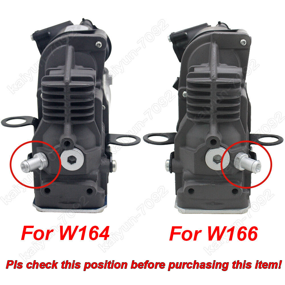 for Mercedes W164 X164 GL450 ML Class Air Suspension Compressor Pump+Valve Block