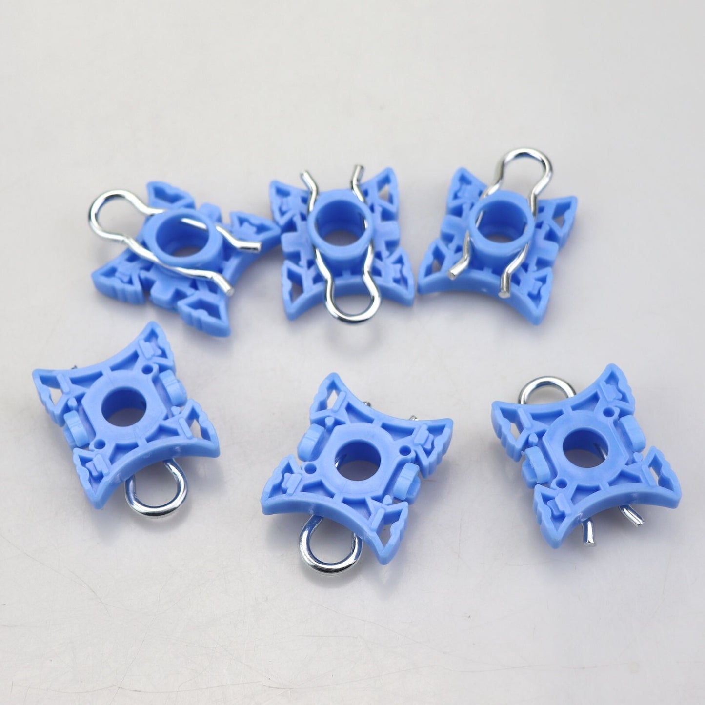 6pc Window Regulator Sliding Pivot Clips for BMW E32 E34 E36 E85 E92 51321938884