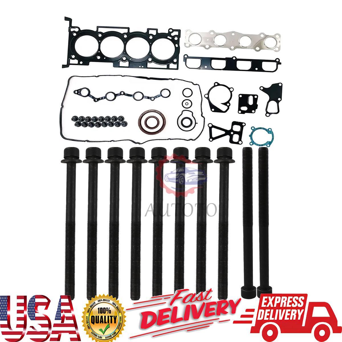 G4KF Engine Overhaul Gasket Set 20910-2CD00 - Head Bolts for Hyundai for Kia 2.0T US