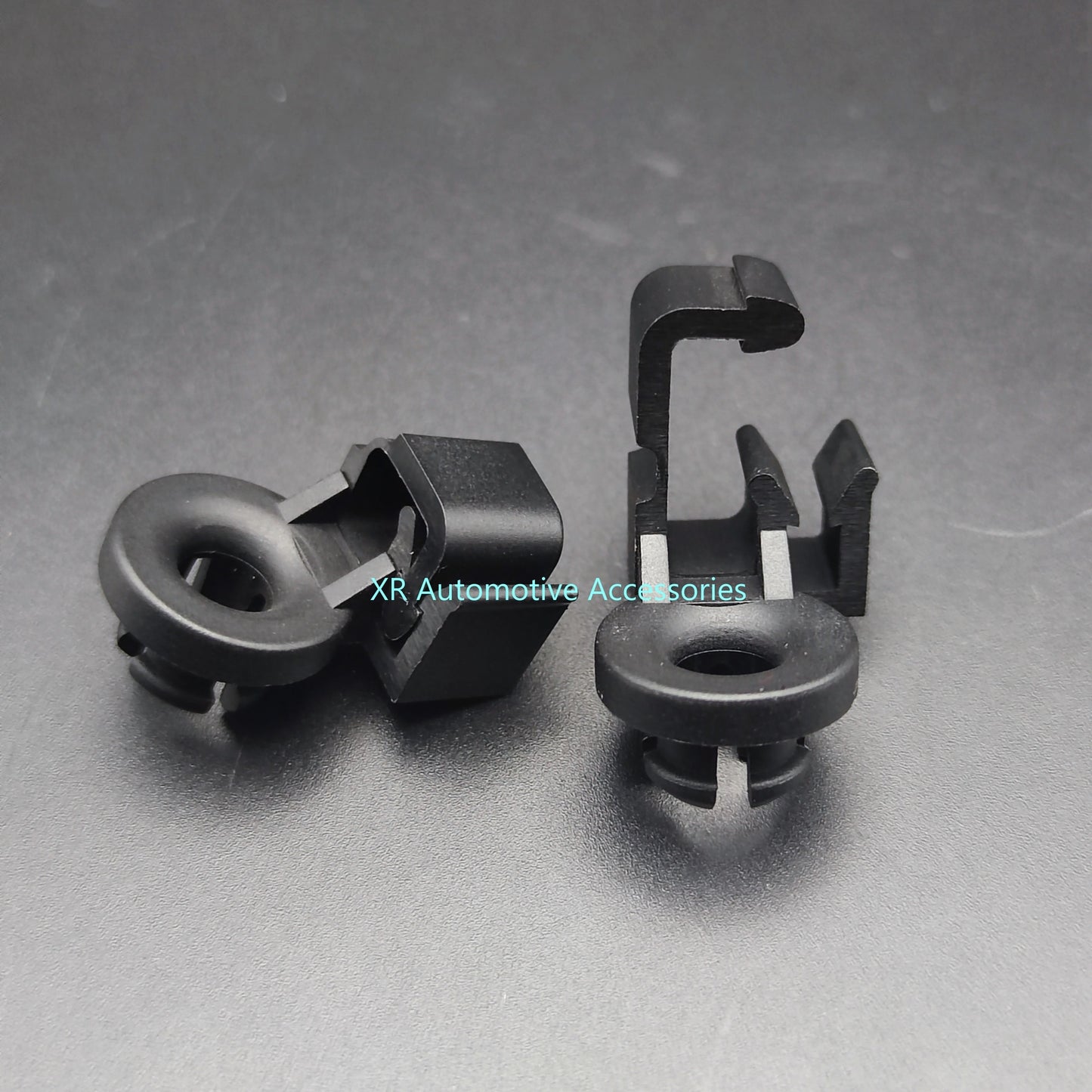 2 Pcs for Mazda Black Car Hood Support Prop Rod Clips Grommet
