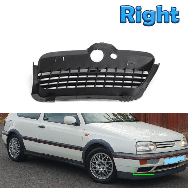 Front Bumper Lower Grille Right for VW for VolksWagen for Golf MK3 1993-1998
