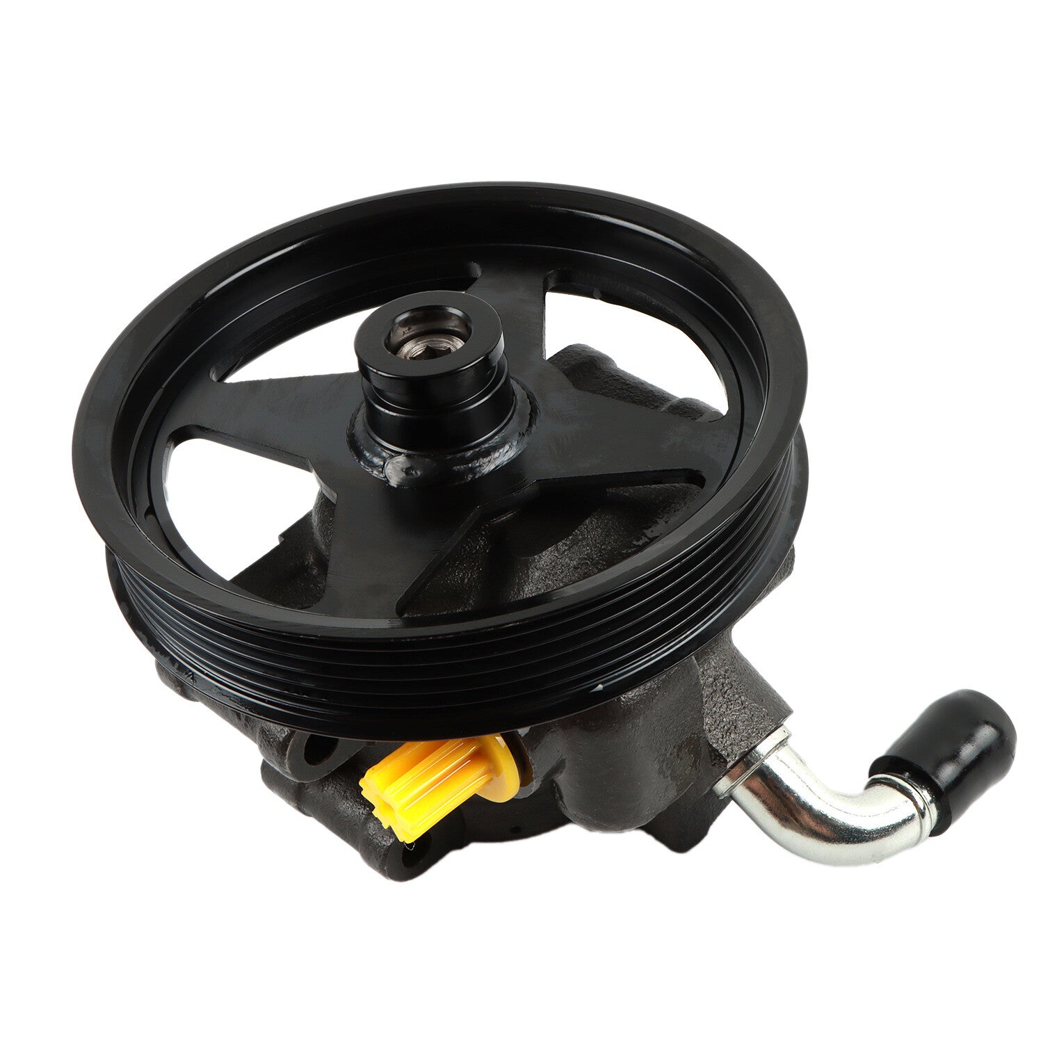 Power Steering Pump w/Pulley for 1997-2005 for Ford F-150 1997-1999 for Ford F-250
