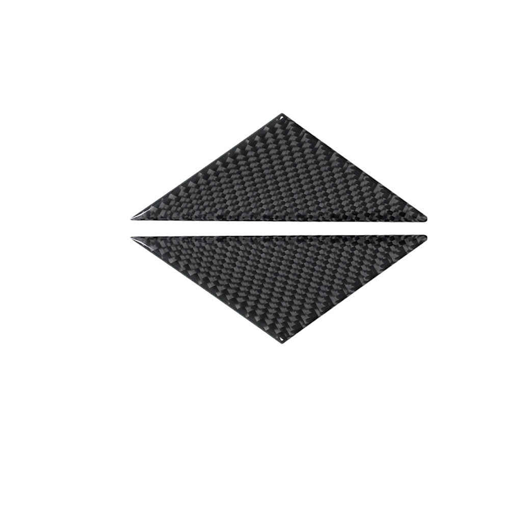 Carbon fiber rearview mirror A-pillar trim for Porsche 718 2016-2022