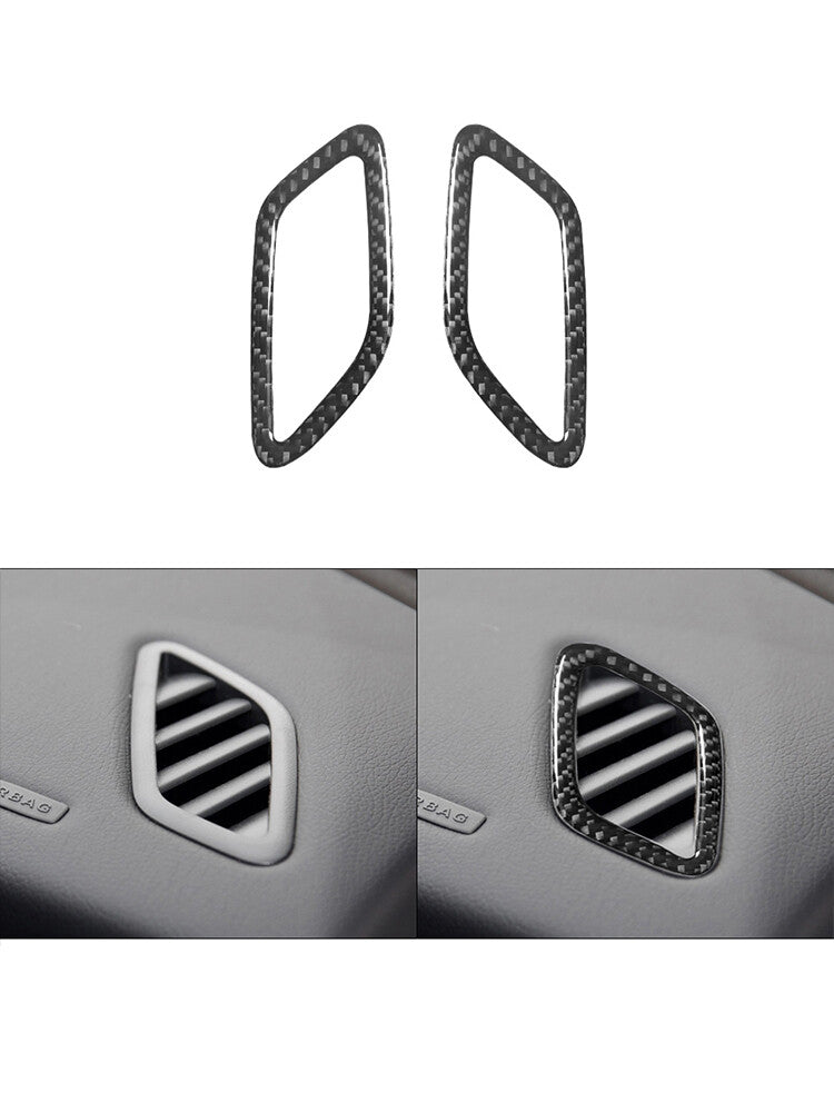 2X Demisting Vents Trim Cover for Mercedes Benz CLA 2014-2018 /GLA 2015-2018