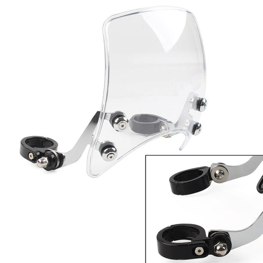 Headlight Windshield Windscreen Wind Deflector Fit for Harley 48 883 1200 Clear