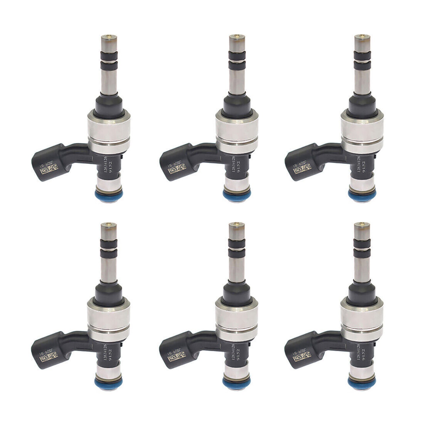 6PCS Fuel injectors for Cadillac ATS CTS SRX XTS for Chevrolet Camaro Impala