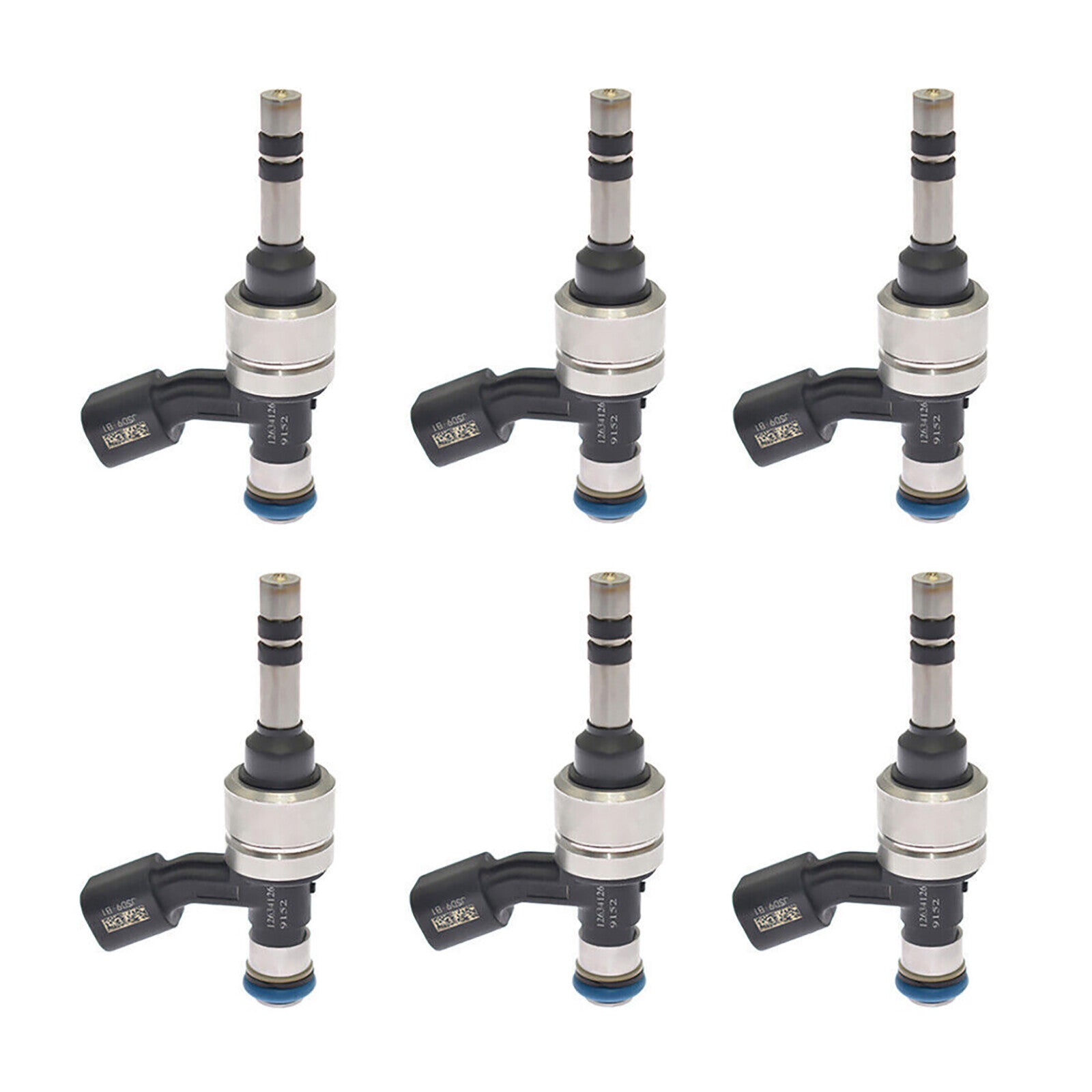 6PCS Fuel injectors for Cadillac ATS CTS SRX XTS for Chevrolet Camaro Impala