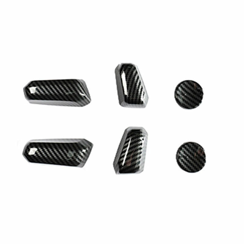 2022-2023 for Lexus NX250 350 Carbon ABS for Seat Adjust Handle Button Cover Trim 6P
