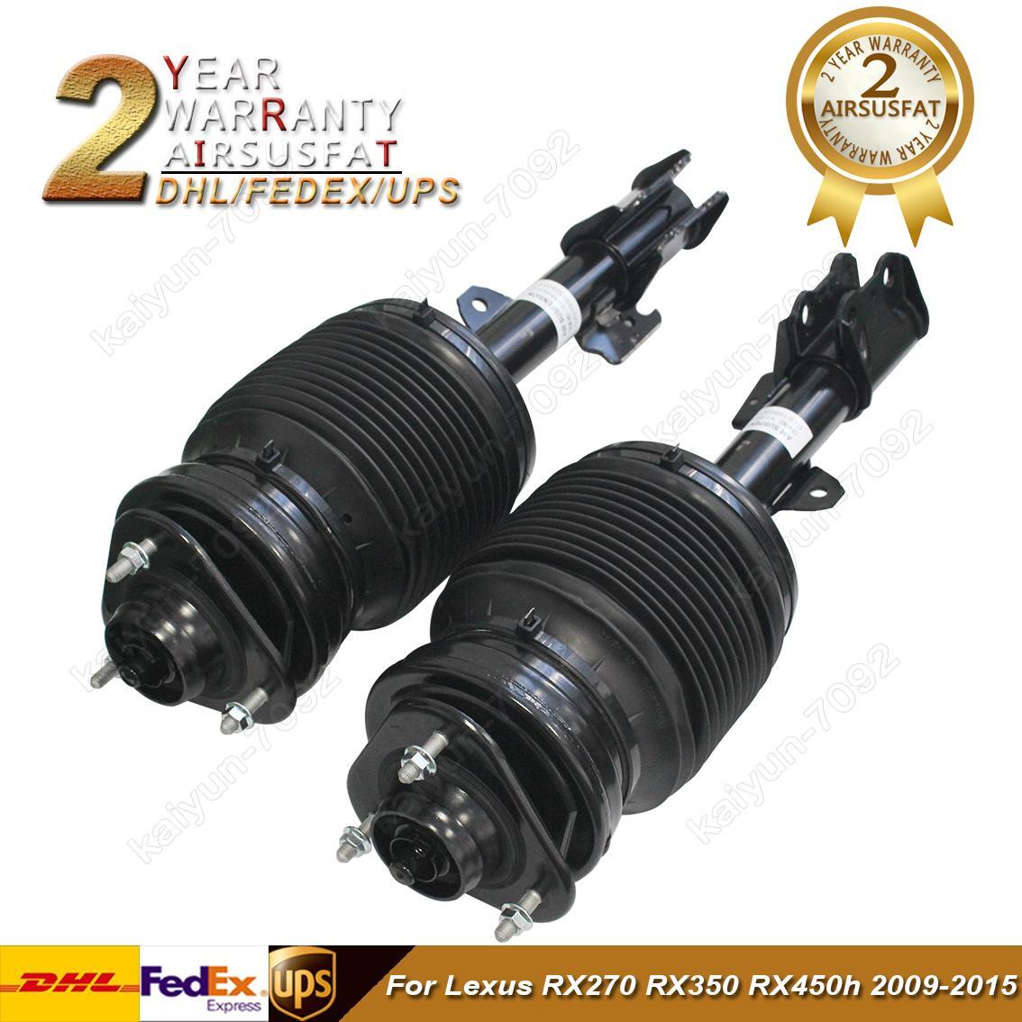 2x for Lexus RX270 RX350 RX450h 2009-15 Front Left Right Air Suspension Shocks
