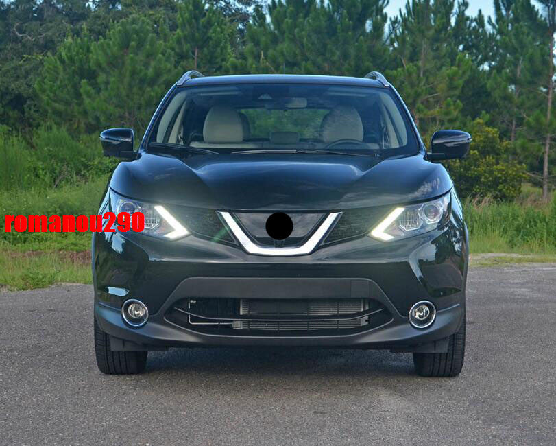 for Nissan Rogue Sport 2017-2019 White Yellow light change LED Front Fog Lamp