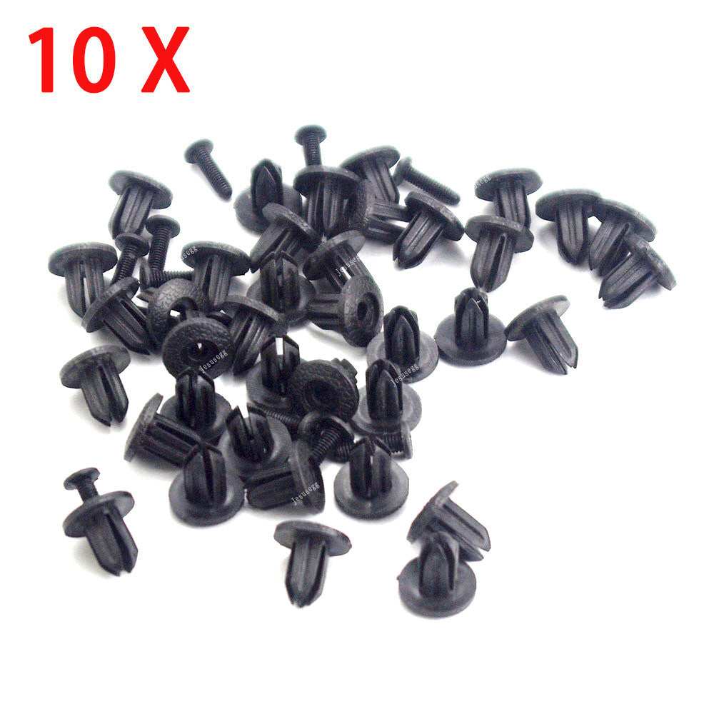 10pcs Side Trunk Lining Retainer Pillar Garnish Clips for Honda 91550-SH3-003