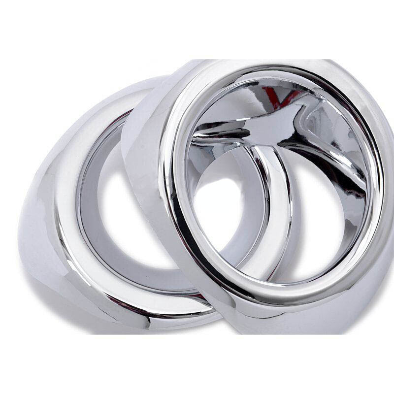 ABS Chrome Rear Fog Light Lamp Cover Trim for Toyota Highlander 2008-2010