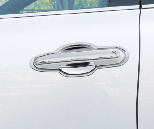Cover Trim Chrome for Toyota Highlander 20-2024 Steel Outside Door Bowl Handle