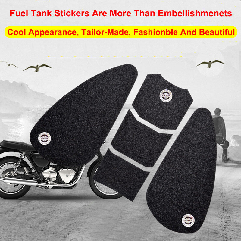 Motorcycle Tank Knee Pad Gas Knee Protector Sticker for Triumph Bobber T120 T100