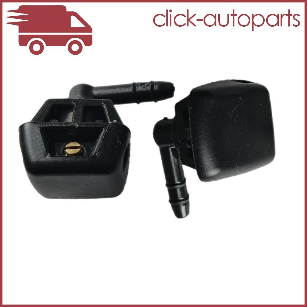 2x Front Windscreen Wiper Washer Jet Nozzle Fits For Panda Punto Doblo Ducato