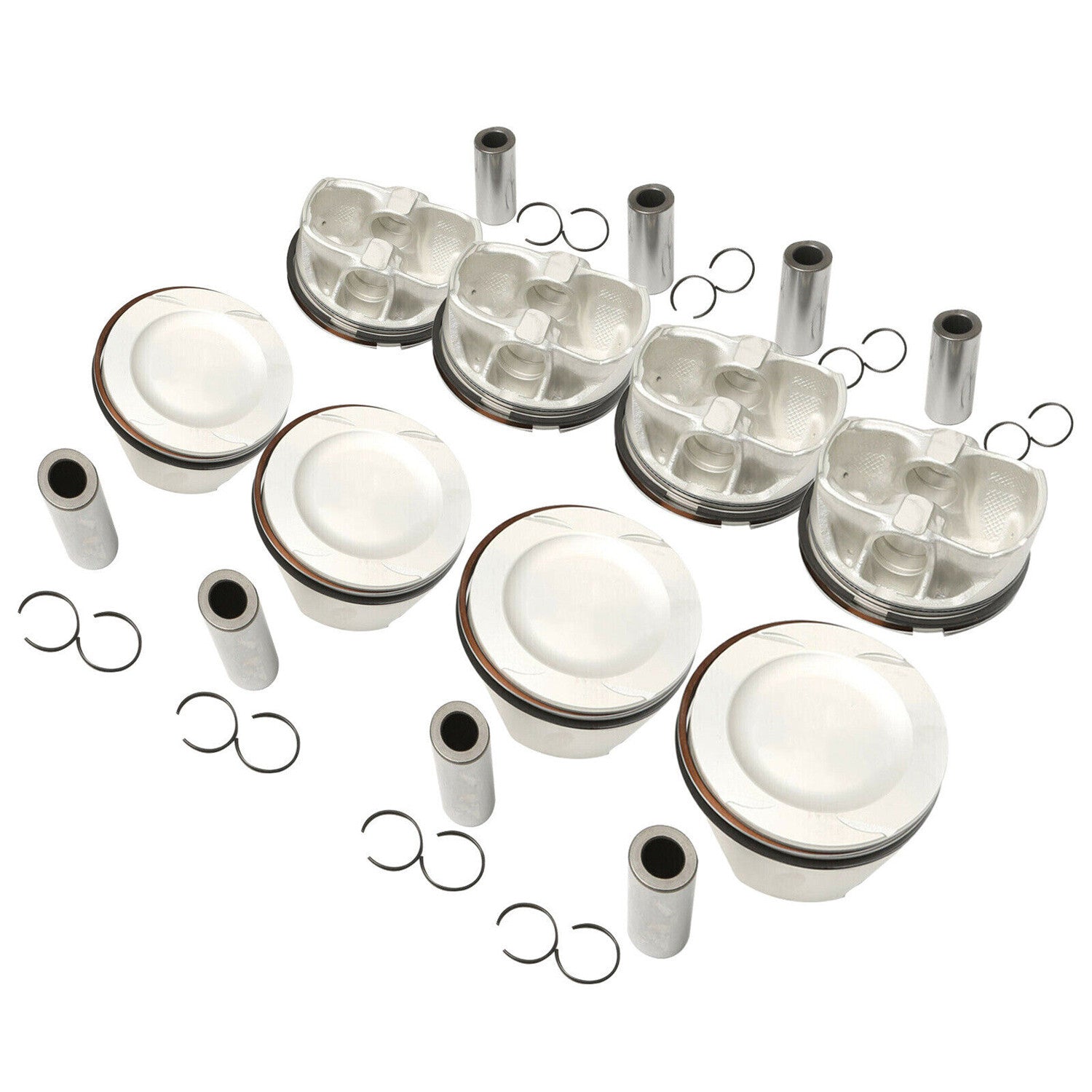 Rebuilding Gasket Seals Kit A2730100814 - Pistons Rings Fits for Mercedes-Benz