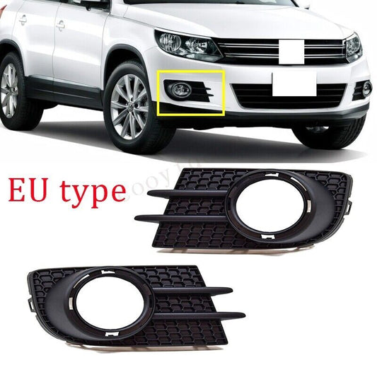 Dual fog light grille cover for Volkswagen for Tiguan 5N Europ (2012, 2013, 2014, 2015 - 2018)