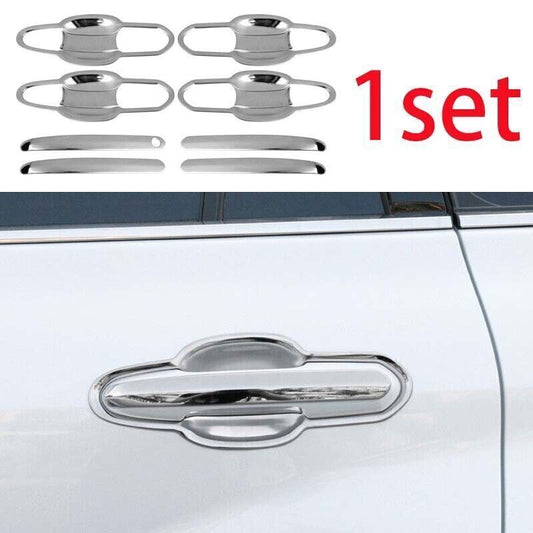 Cover Trim Chrome for Toyota Highlander 20-2024 Steel Outside Door Bowl Handle