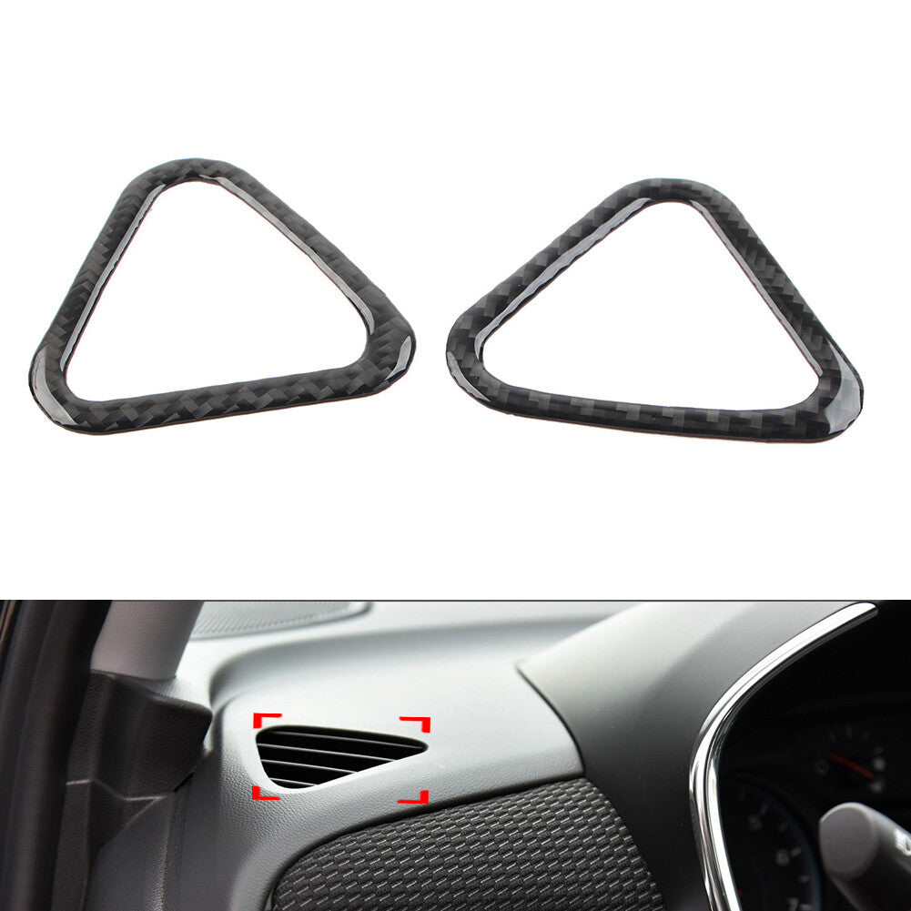 2 Pcs Instrument Air Outlet Vent Cover Trim for Chevrolet Equinox 2018-2021