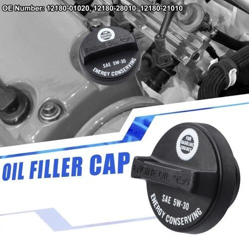 12180-01020 Oil Fuel Tank Cap Gas Oil Filler Plug Cover for Toyota for Scion