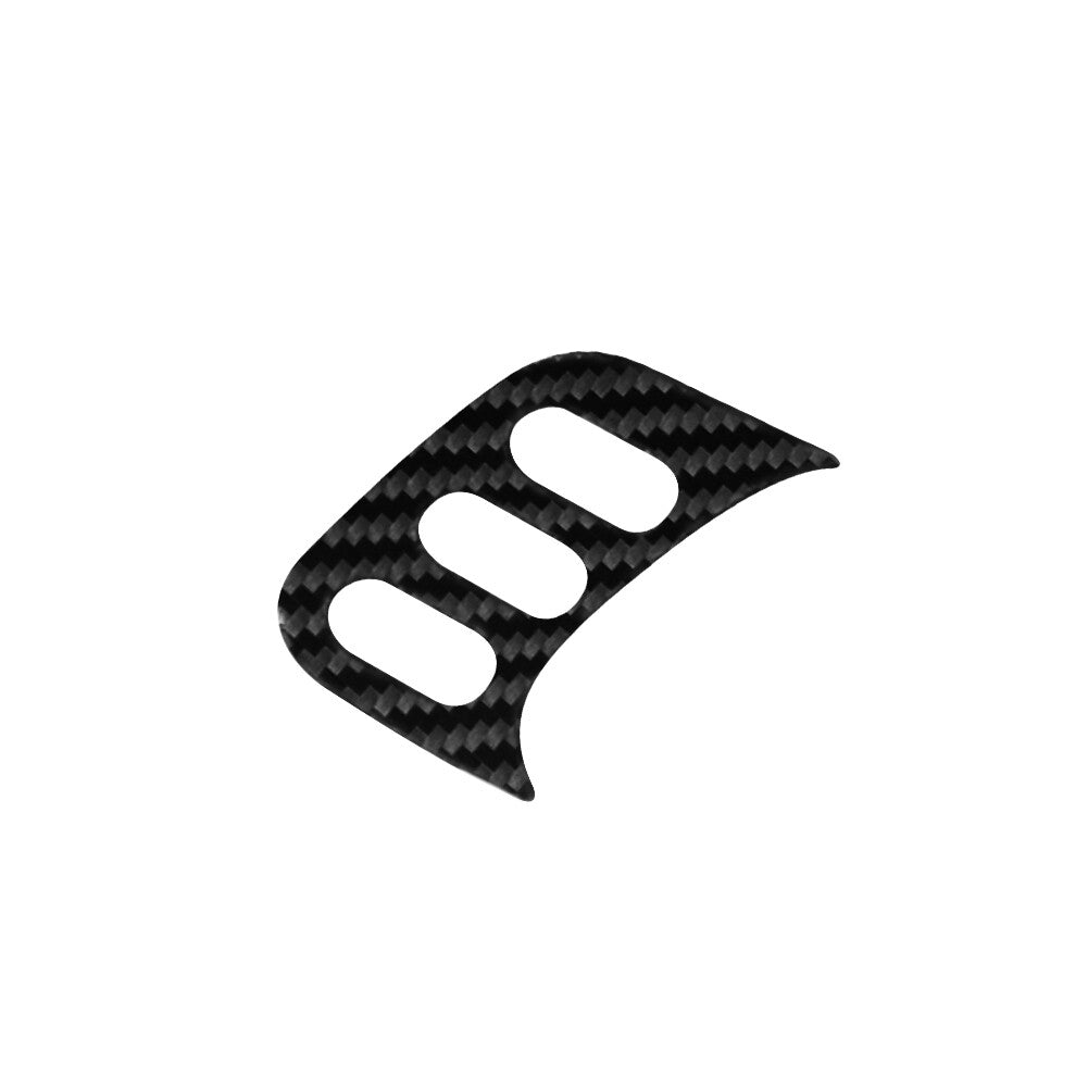 Carbon Fiber Driver Door Handle With Buttons Trim for Honda Ridgeline 2017-2020