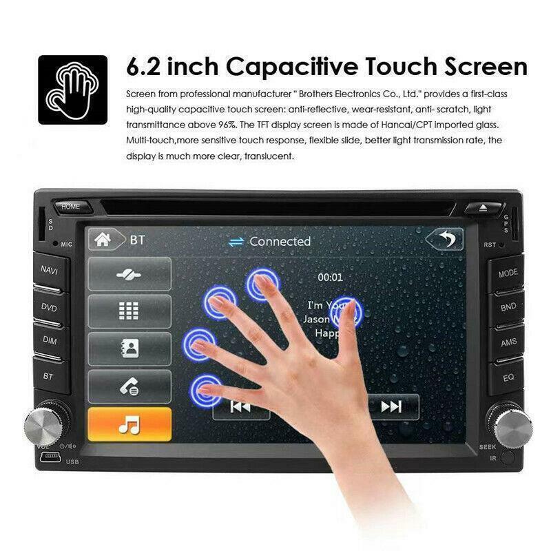 Auto Wifi Android 6.2inch DVD Multimidia Player GPS Wifi FM Radio GPS Navigation