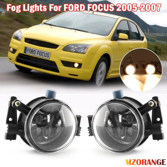 2¡Á F¨¹r for Ford Focus 2005-2007 Nebelscheinwerfer Mit Gl¨¹hbirne L+R 4M51-19953-A