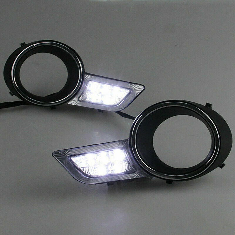 LED DRL Daytime Running Lights daylight fog lamp for Toyota Highlander 2008-2010