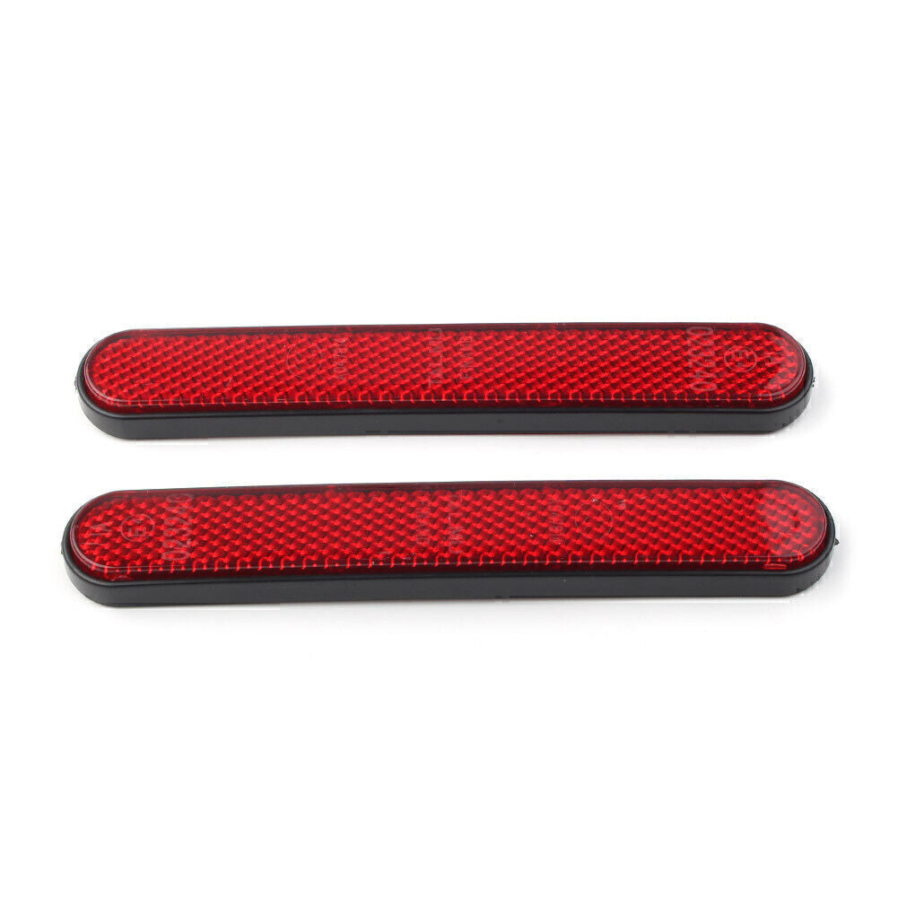 Rear Mudguard Fender Reflector for Harley Davidson Sportster 883 1200 X48 A1 Red