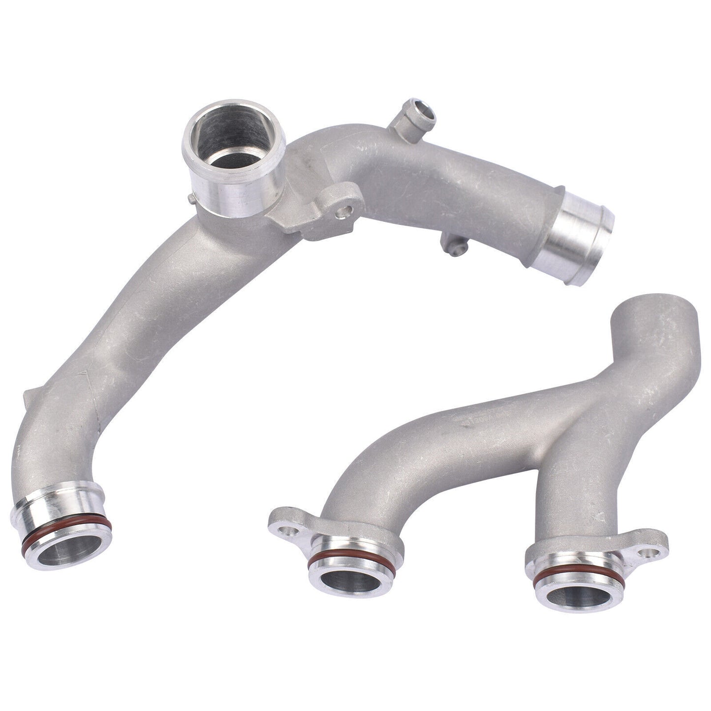 2pcs Coolant Pipe Kit for Land Rover LR4 3.0L for Range Rover 5.0L Supercharged