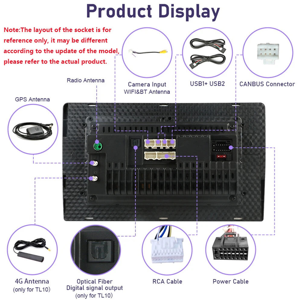 for Mazda 5 2005-2010 Car Radio CarPlay GPS Navigation Auto Video Player Screen