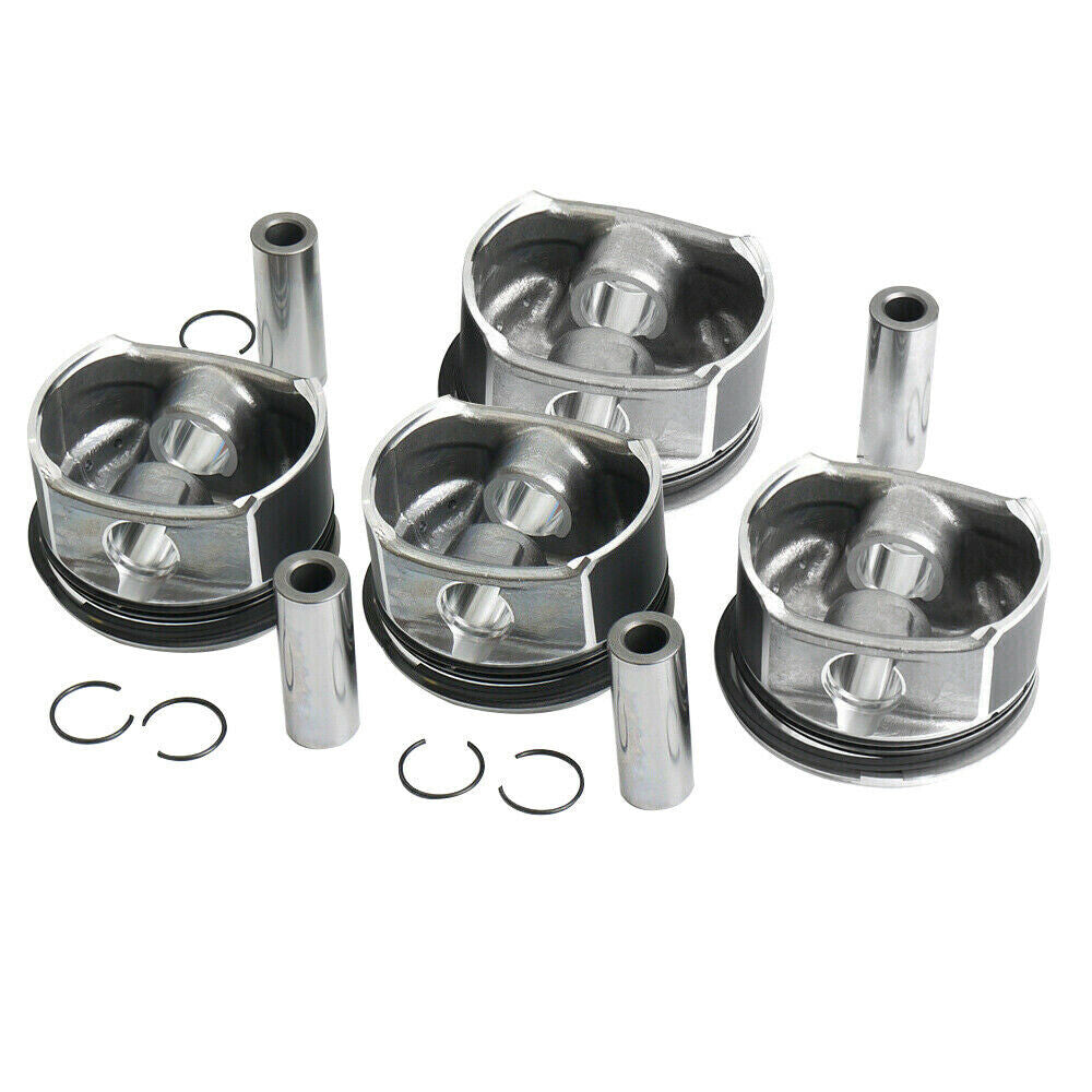 4 Pistons  Rings Set ¦µ82mm for Mercedes-Benz W203 W204 A209 C200K M271 1.8L US